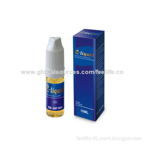Electronic Cigarette Refill E-liquid, Available in 270 Flavors